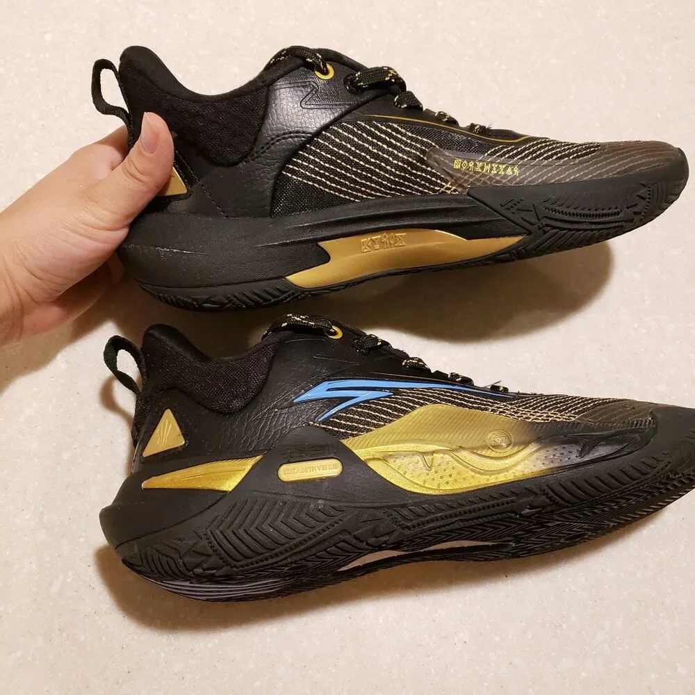 ANTA KAI 1 Speed North Star Anta Black & Gold SIZE 8